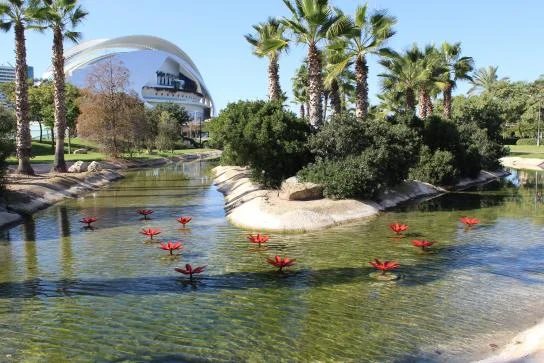 10 cosas que hacer gratis en valencia. jardines del turia