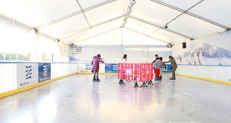 pista de hielo nuevo centro 